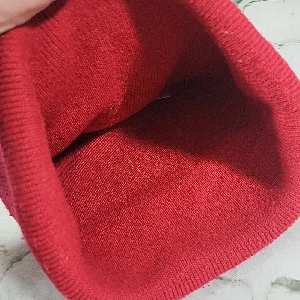 Neff Hat Unisex Red Beanie‎ Stretch Knit Roll-Up Warm Winter Ski Cap